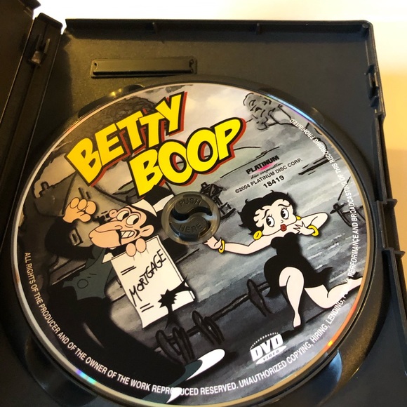 Classic Betty Boop Cartoons (DVD, 2004, 2-Disc Set) 23 Black/White Cartoons - Picture 5 of 8